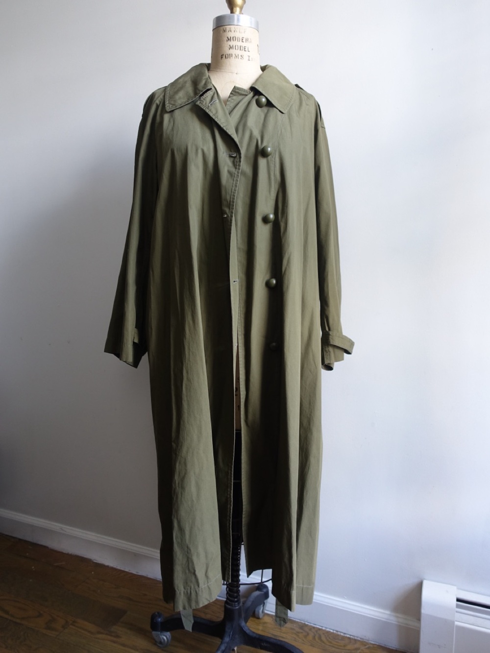 Technical Cotton Trench FW 2017